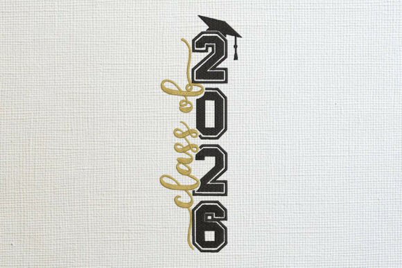 Class of 2026: A Seasonal Embroidery Design