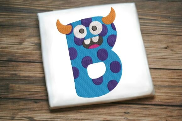 Fun Monster Alphabet Letter B