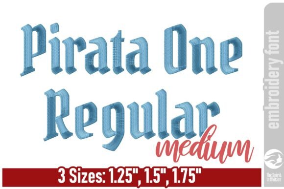 Pirata One Blackletter Font - Medium
